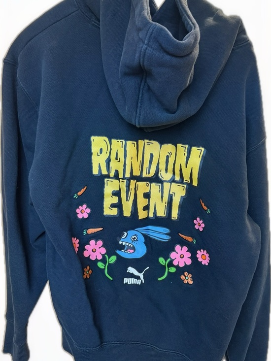 Puma Tops - Woman Puma Random Event Black Hoodie Size S